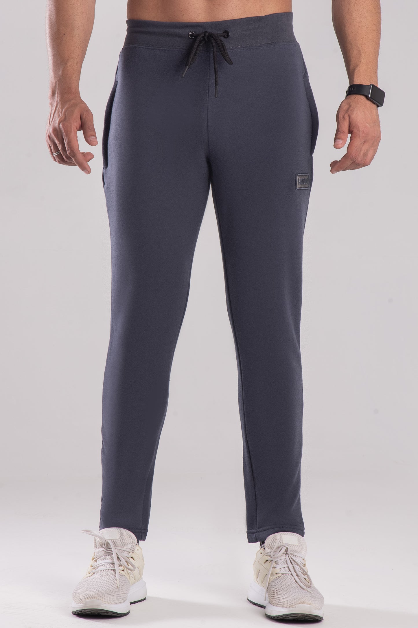 Zone Cotton Terry Trouser - Grey