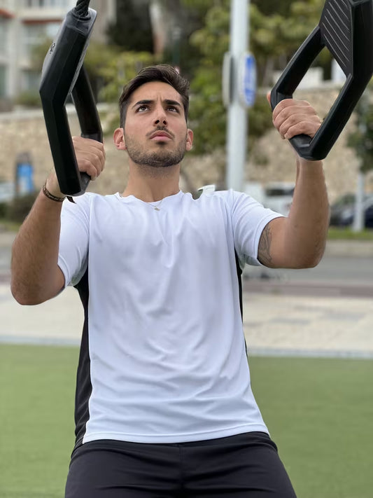 Bold Flex SpandexDry T-Shirts - White