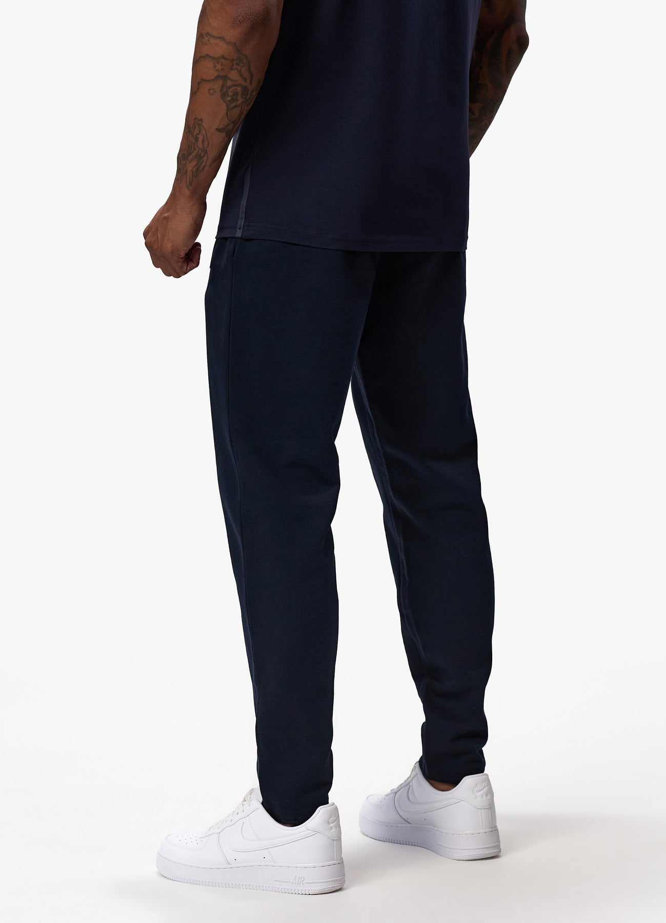 Matching Logo Fleece Trouser - Navy