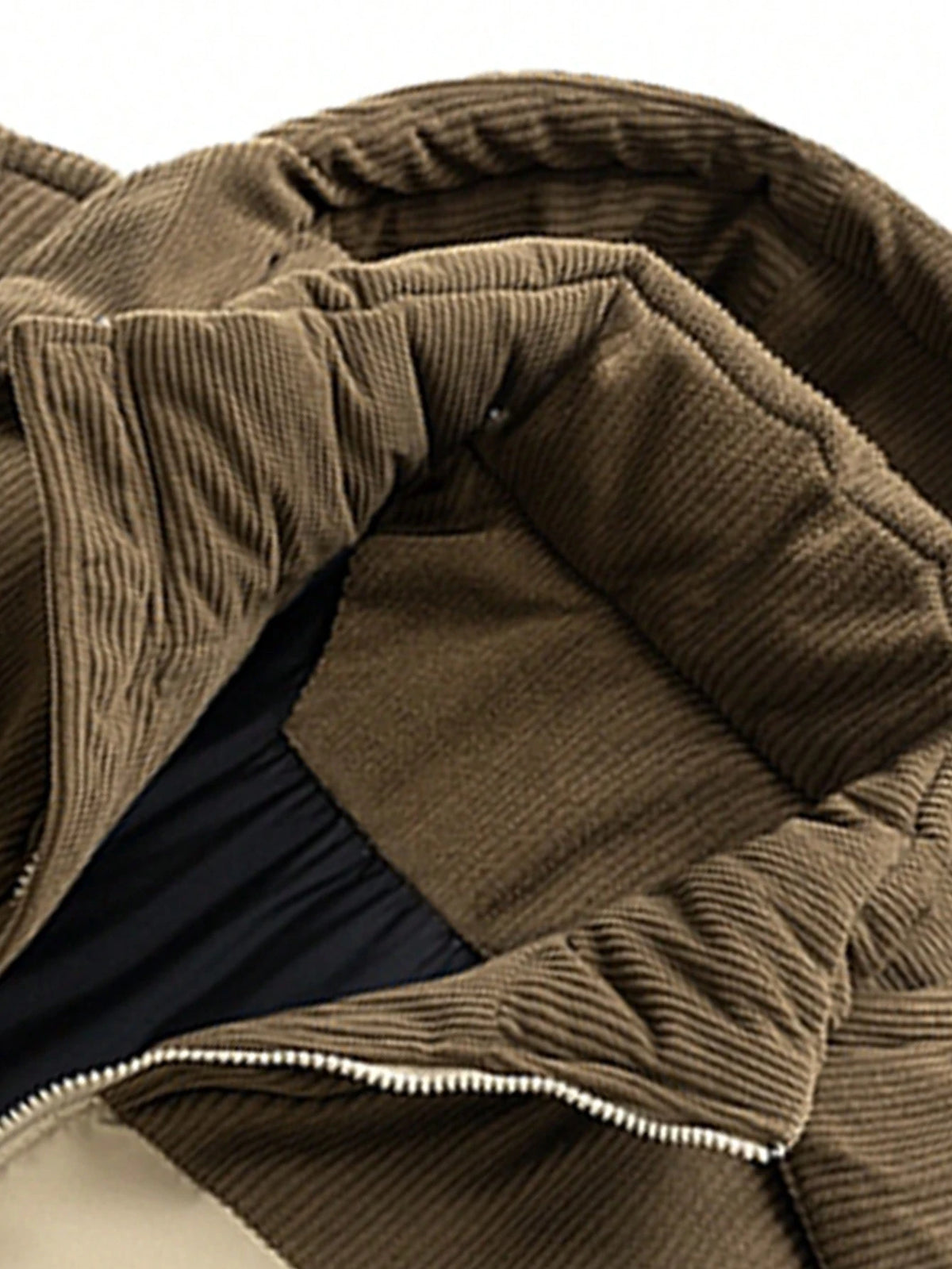 JS-24 sand bubble with medium-brown coudry hood & top panel