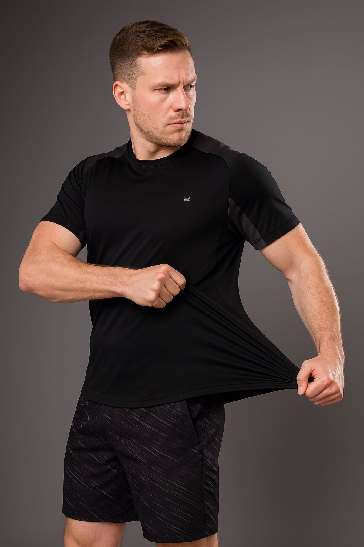 VENOM SpandexDry Tshirt - Black