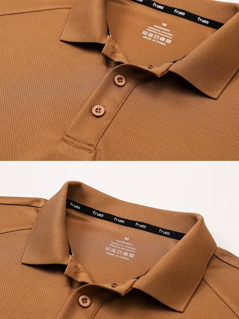Golf Polo Spandexdry - Camel