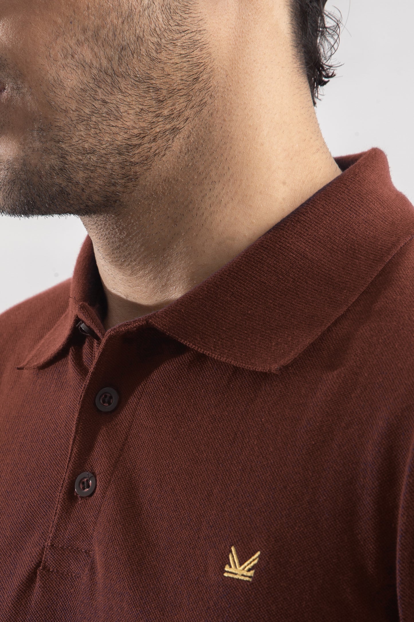 Formal PK Cotton Polo - Chocolate