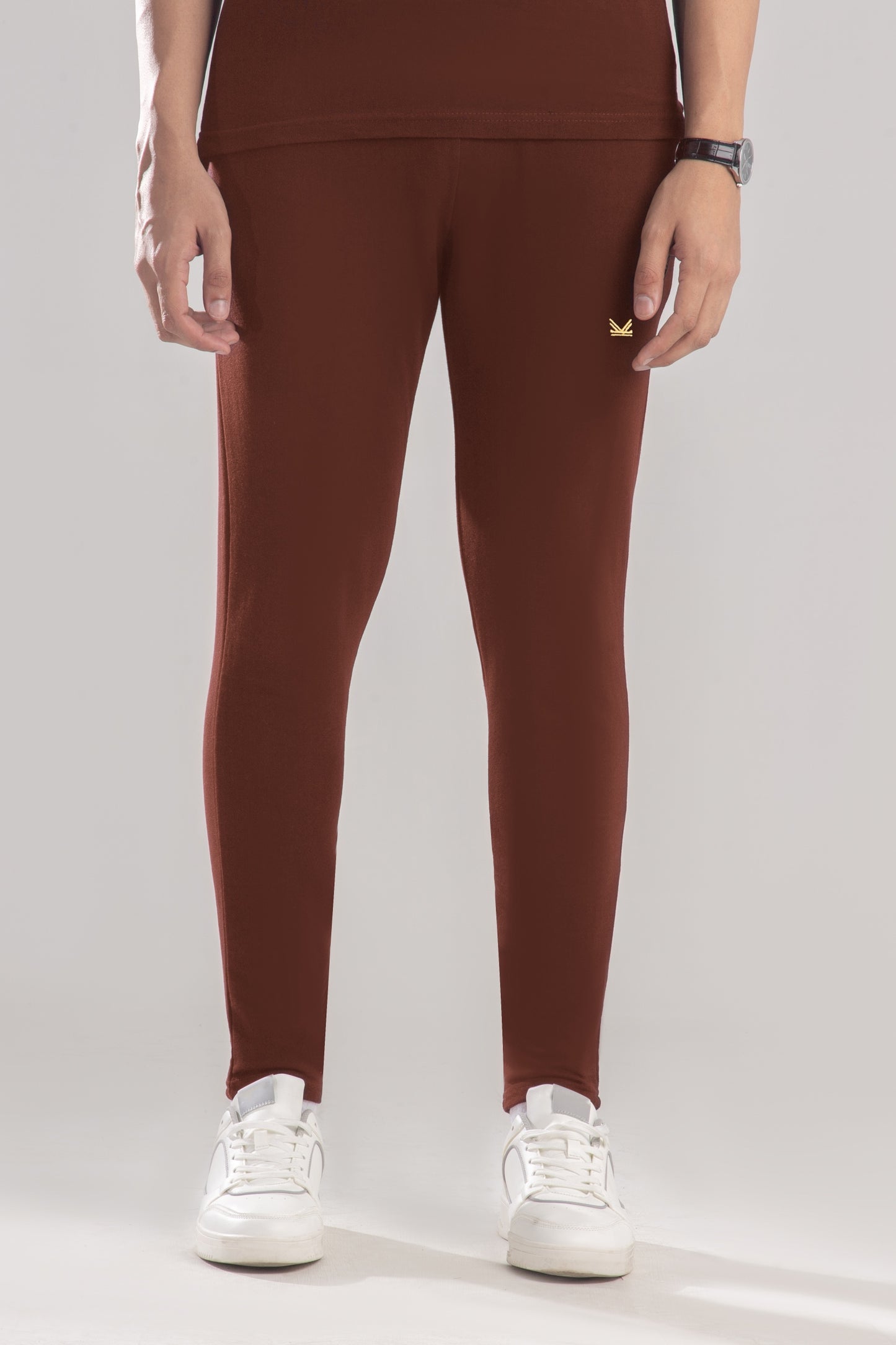 King Chocolate Slimfit Cotton Terry Trouser
