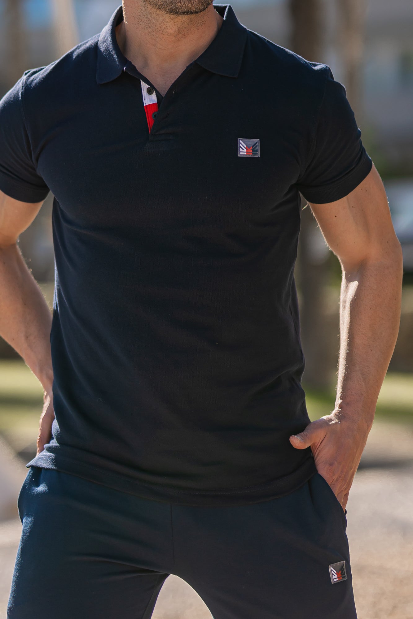 Limited Edition Cotton Polo - Navy