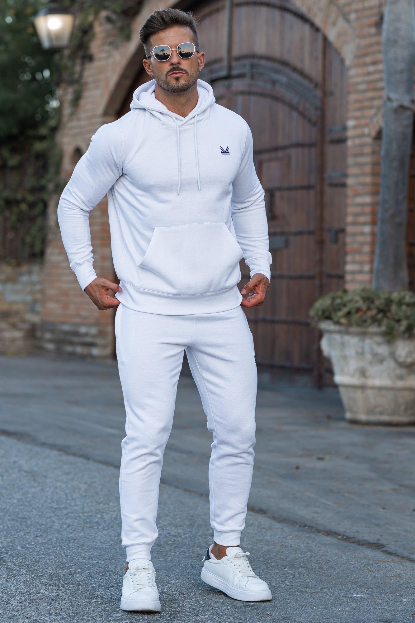 35 Core Fleece Trouser - Off white