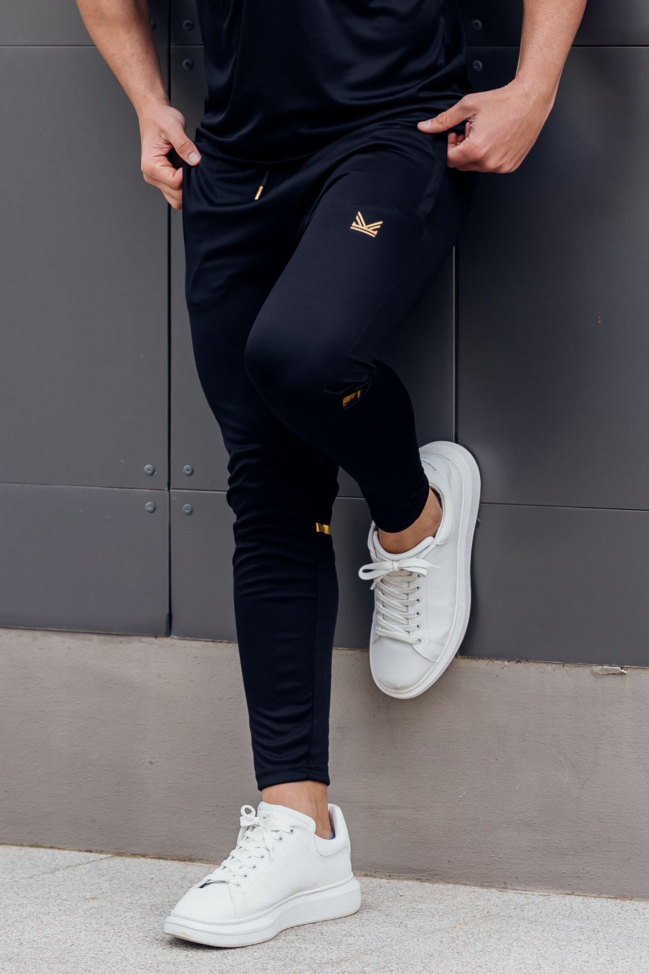 Gold Flex SpandexDry Trouser - Black