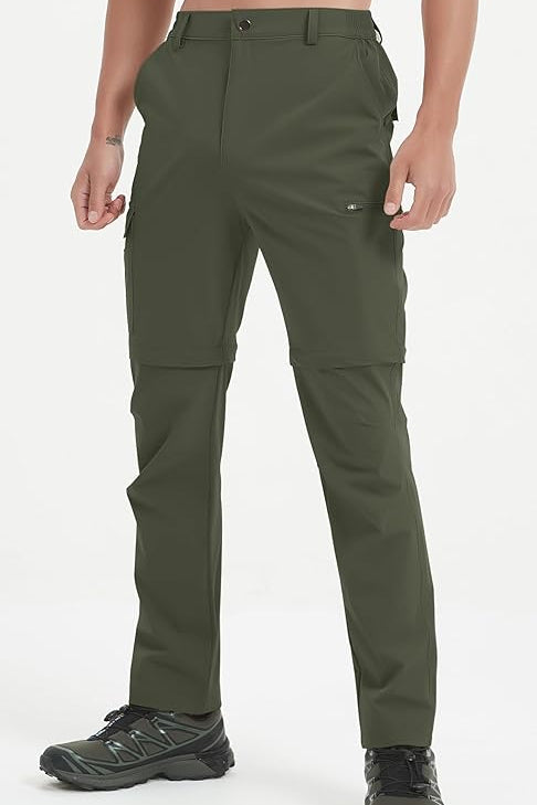 SpandexDry Golf Convertable Pants - Olive