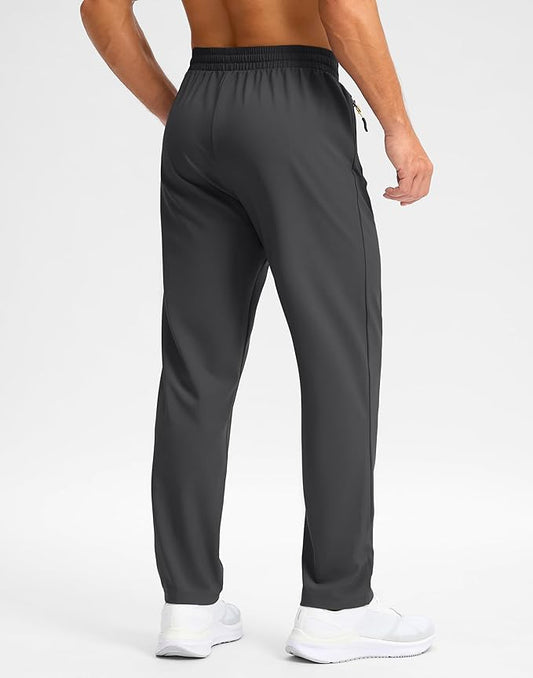 Straight Fit Spandexdry Trouser - Charcoal