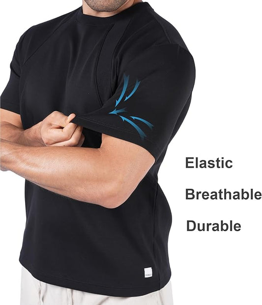 Roboc Spandexdry T-Shirts - Black