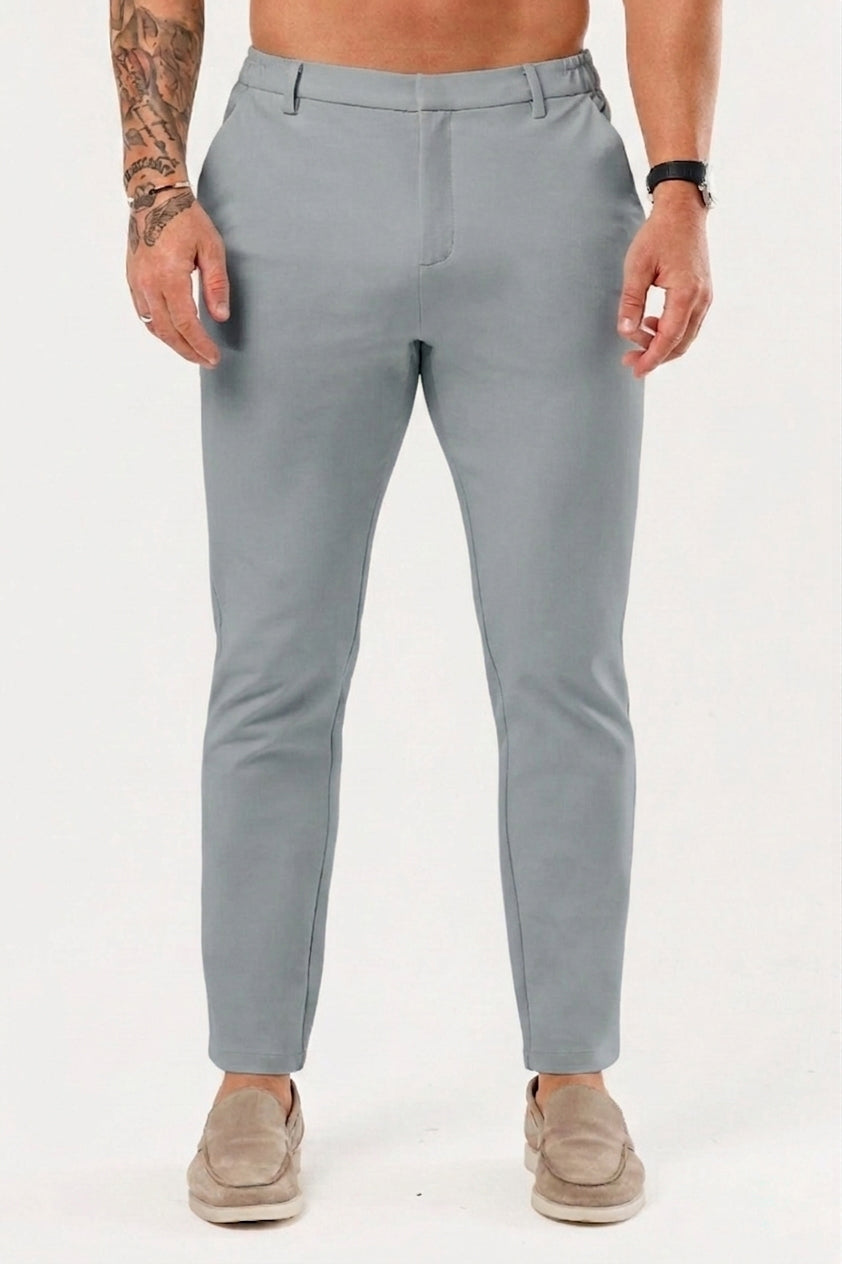 Hybrid SpandexDry Pants Trouser - Silver Khaki