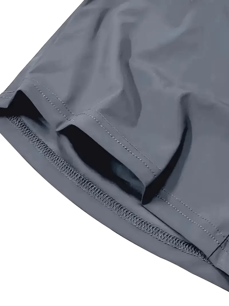 Padel Tennis SpandexDry Shorts - Charcoal