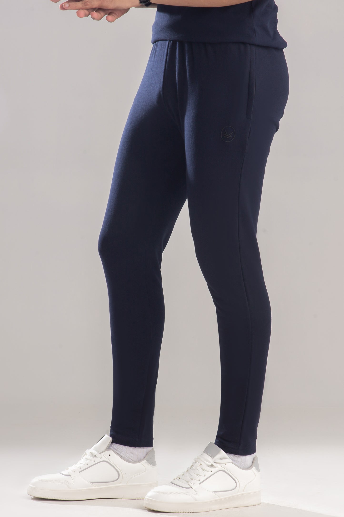 King Slimfit Cotton Terry Trouser - Navy