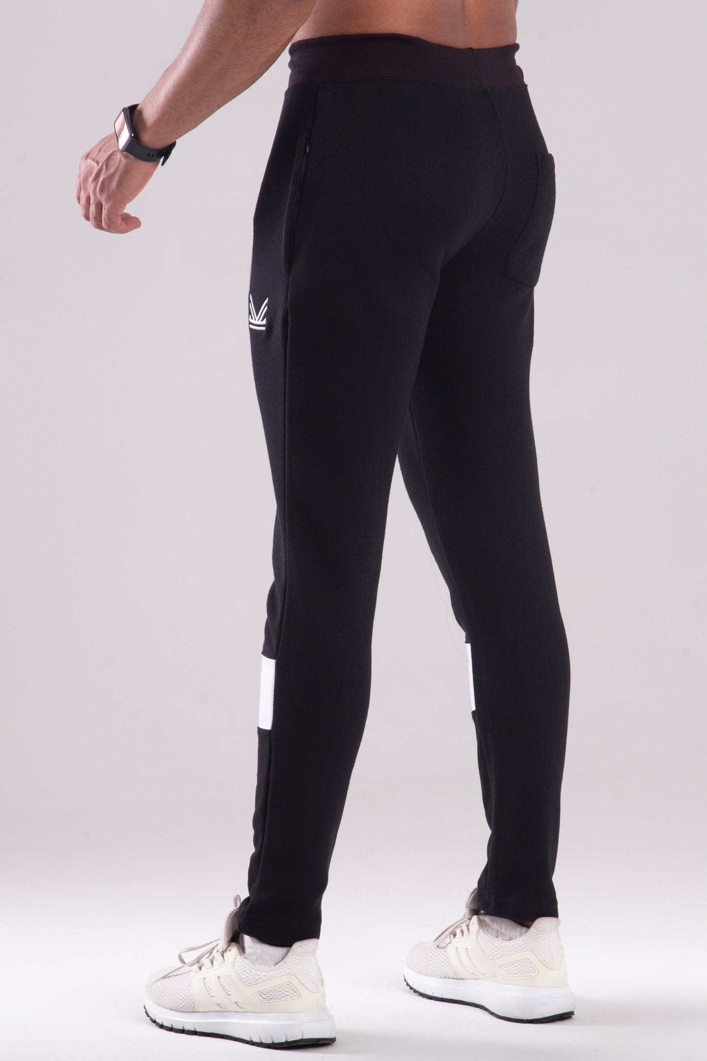 American Terry Cotton Trouser - Black