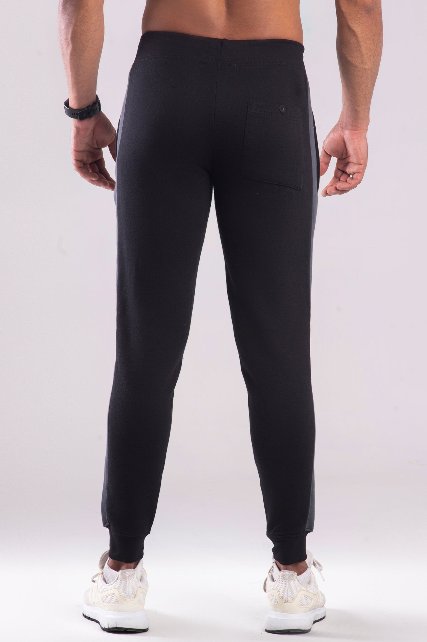 58 Core Terry Cotton Trouser - Black