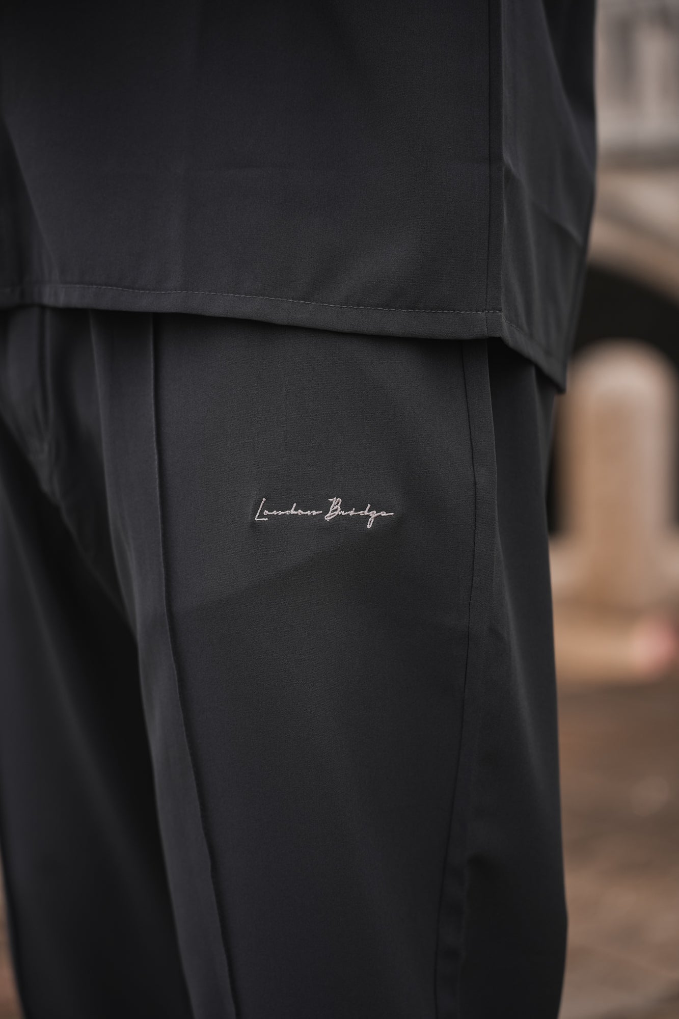 Cabo Signature SpandexDry Poly Pant in Charcoal