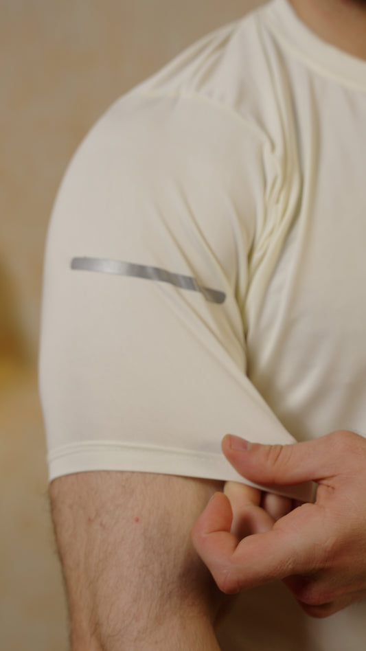 Bold Flex SpandexDry T-Shirts - White