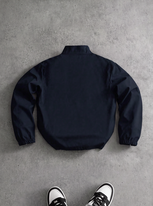 Curve Hem Jacket Black