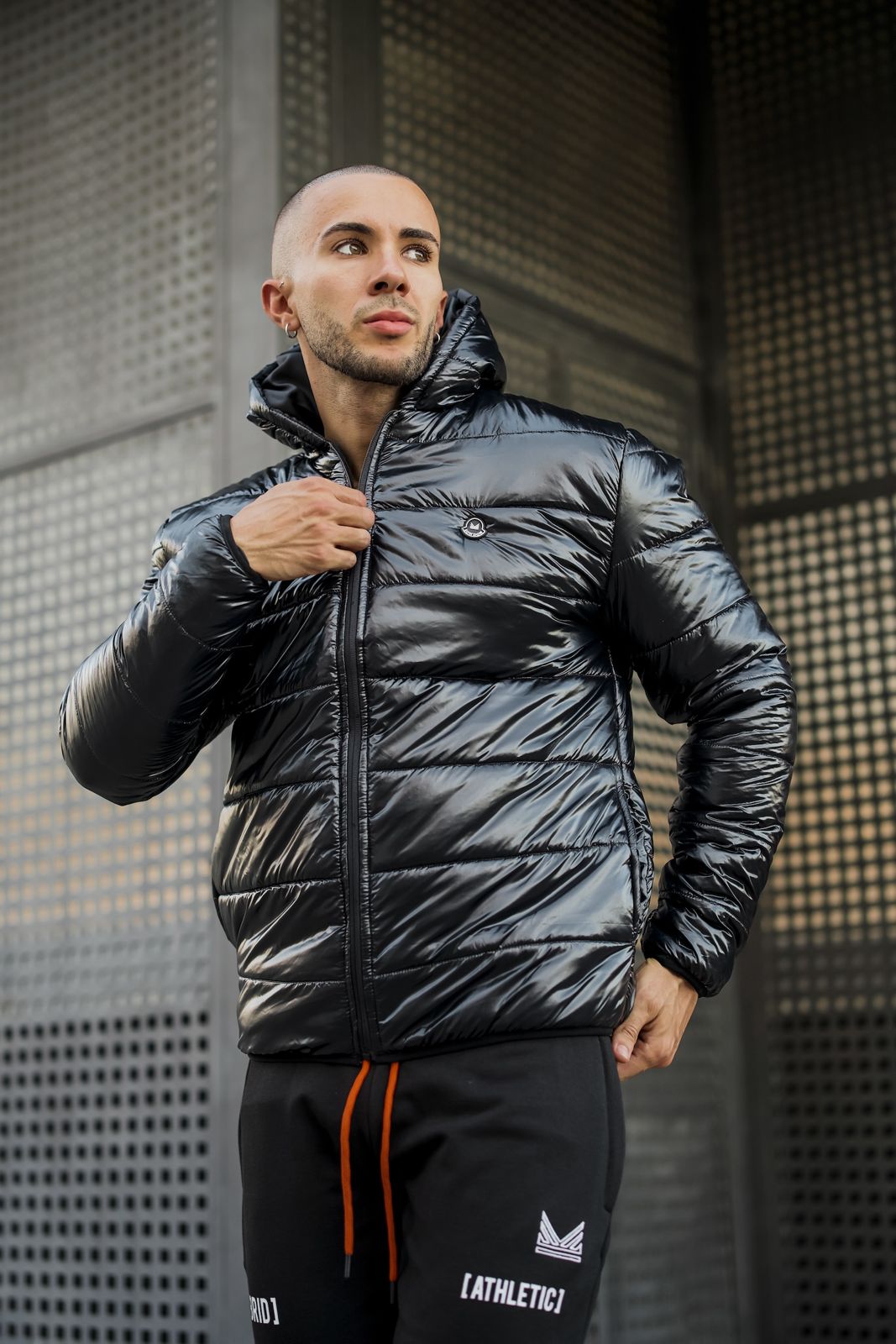 Shine Padded Jacket Black London Bridge