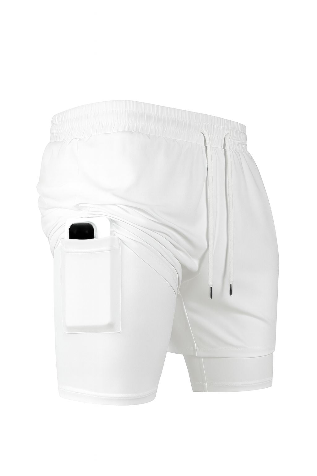 Power Spandexdry Shorts - White