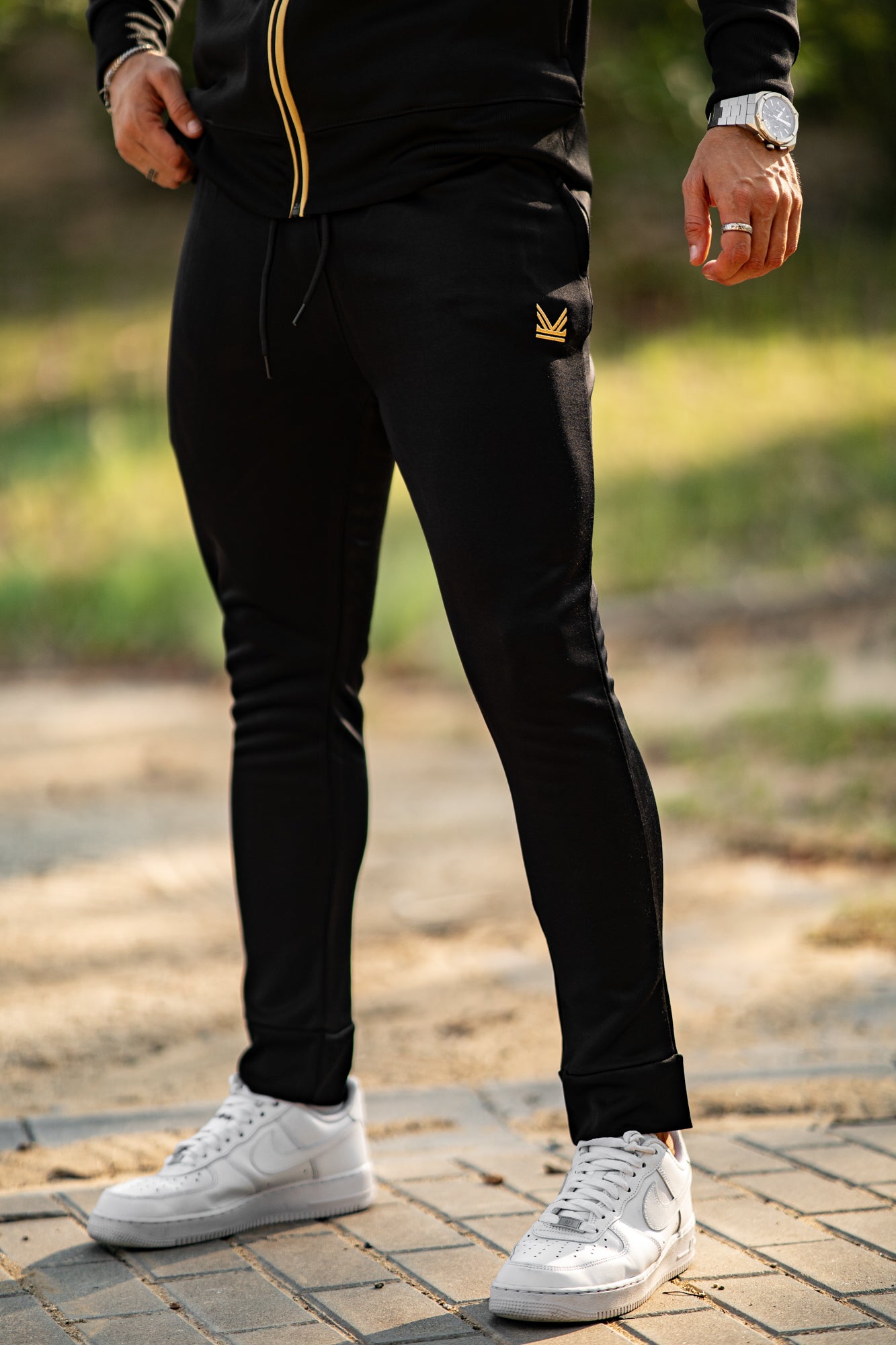 Flex Gold Quickdry Trouser - Black