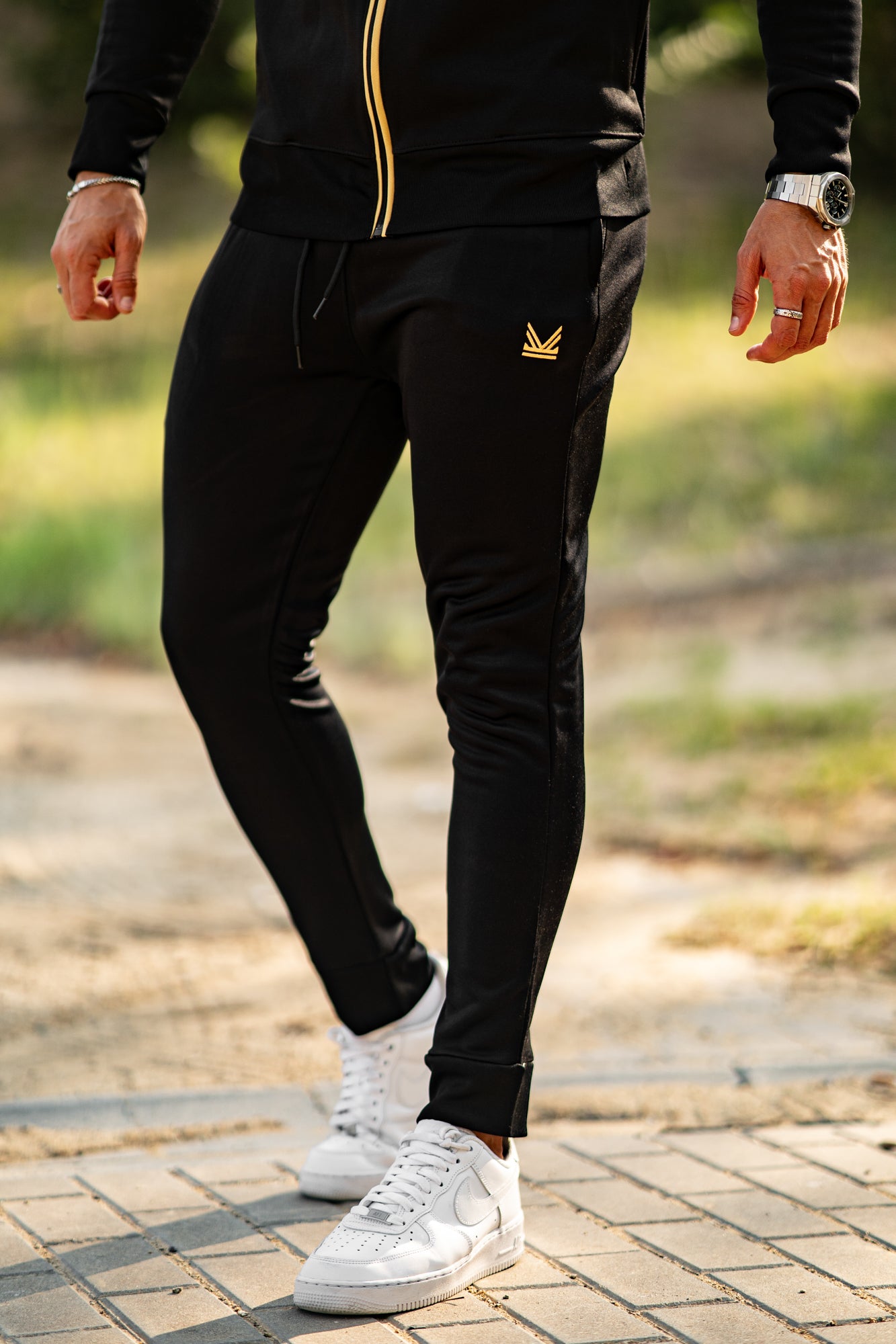 Flex Gold Quickdry Trouser - Black
