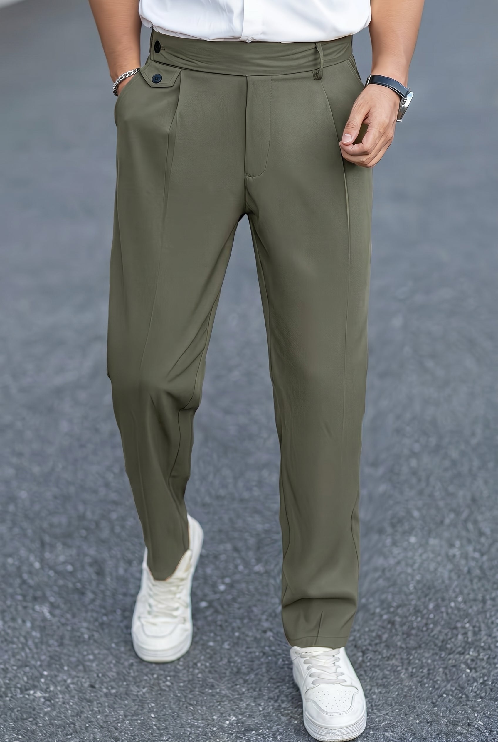 Easy Gurkha Pants Spandexdry Olive – London Bridge