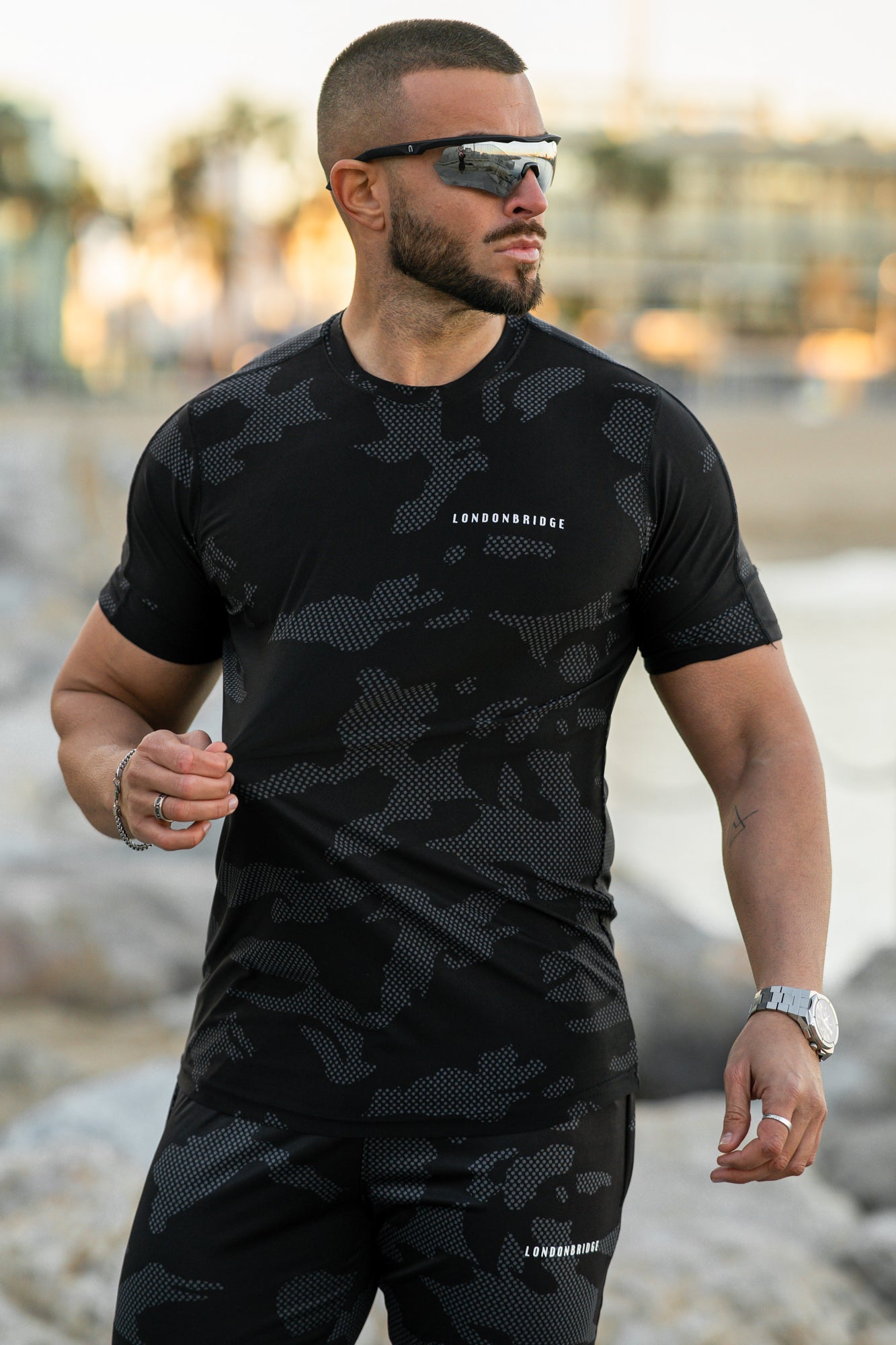 TechCamo SpandexPro Tee - Black