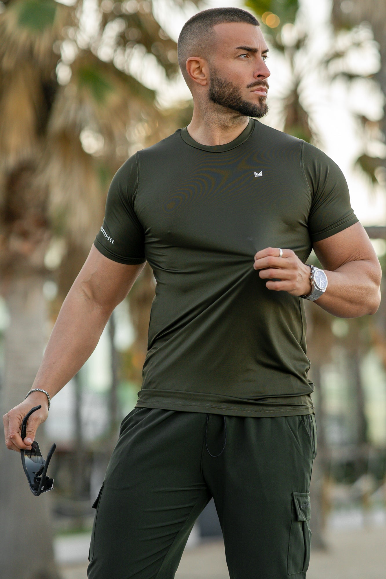 Zephyr SpandexDry Tshirt - Olive