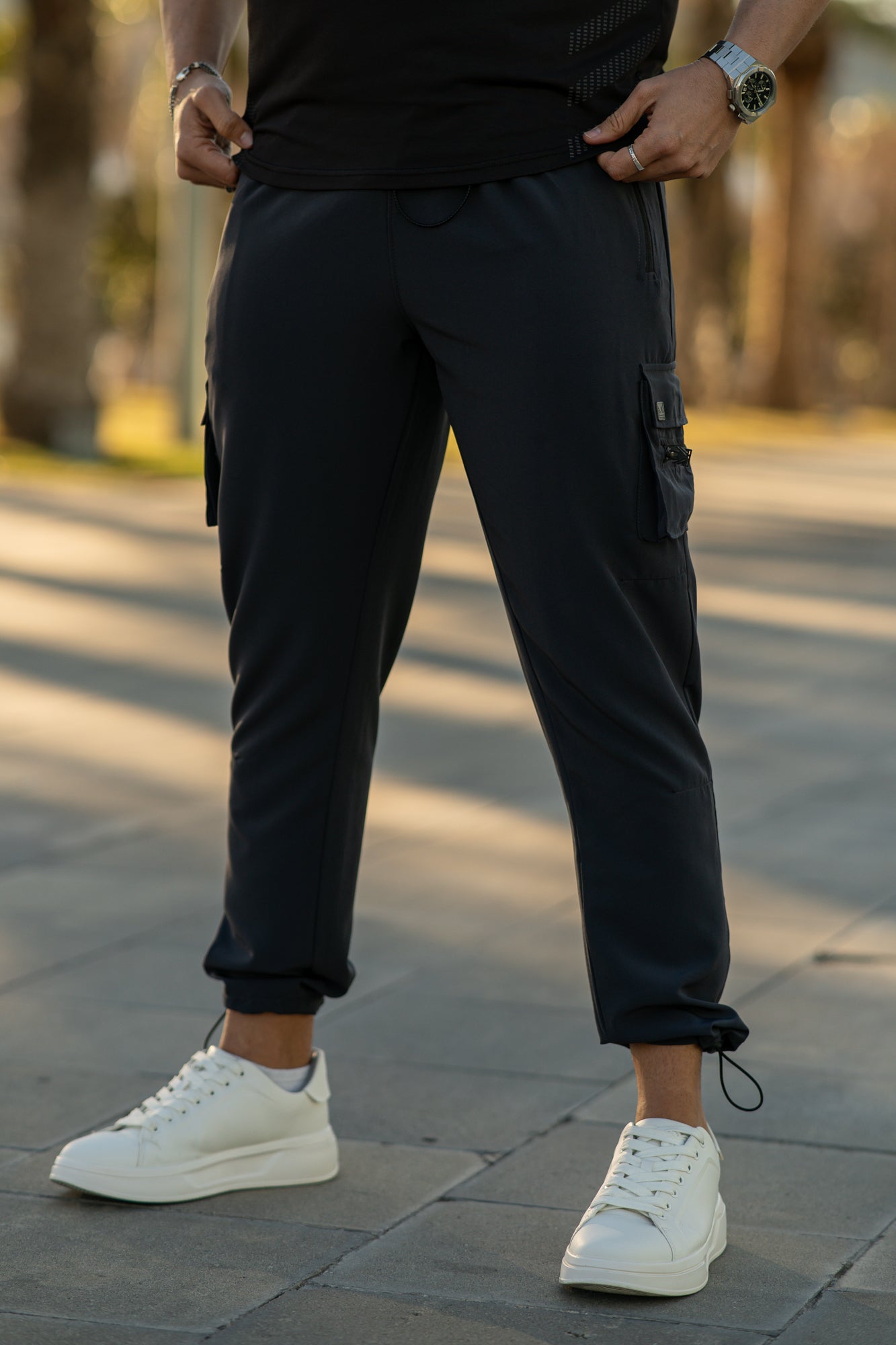 SUPERHERO SpandexDry Trouser - Black