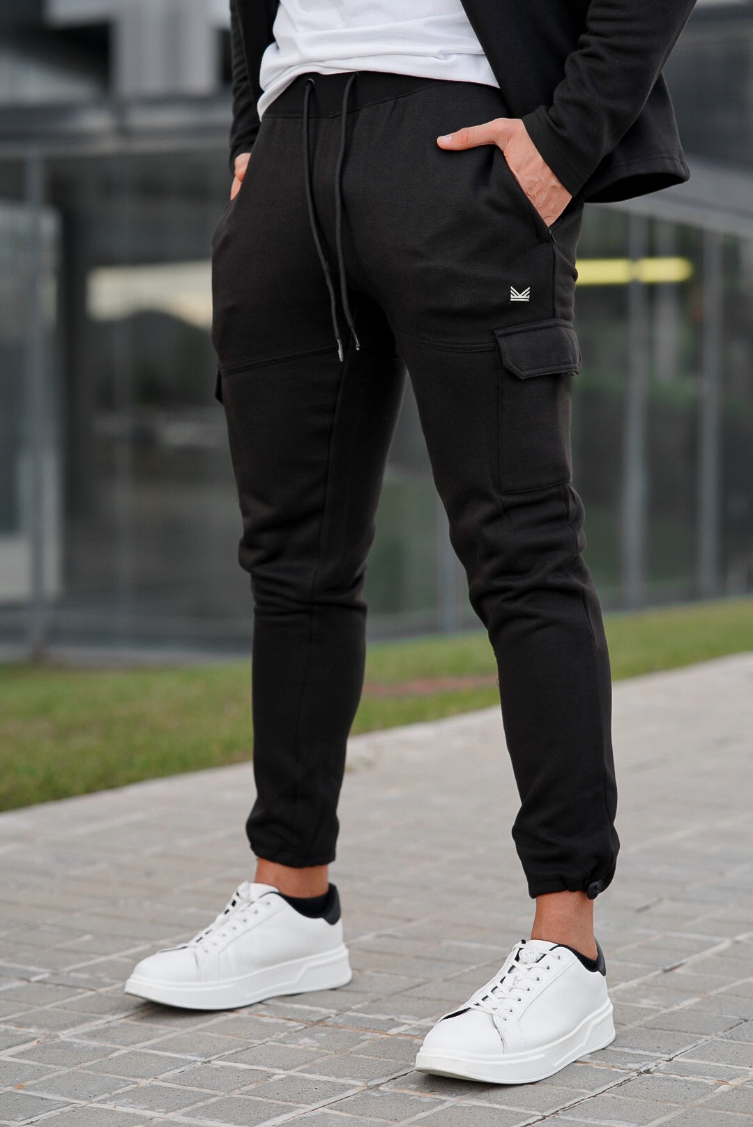 Pro Terry Cotton Trouser - Black