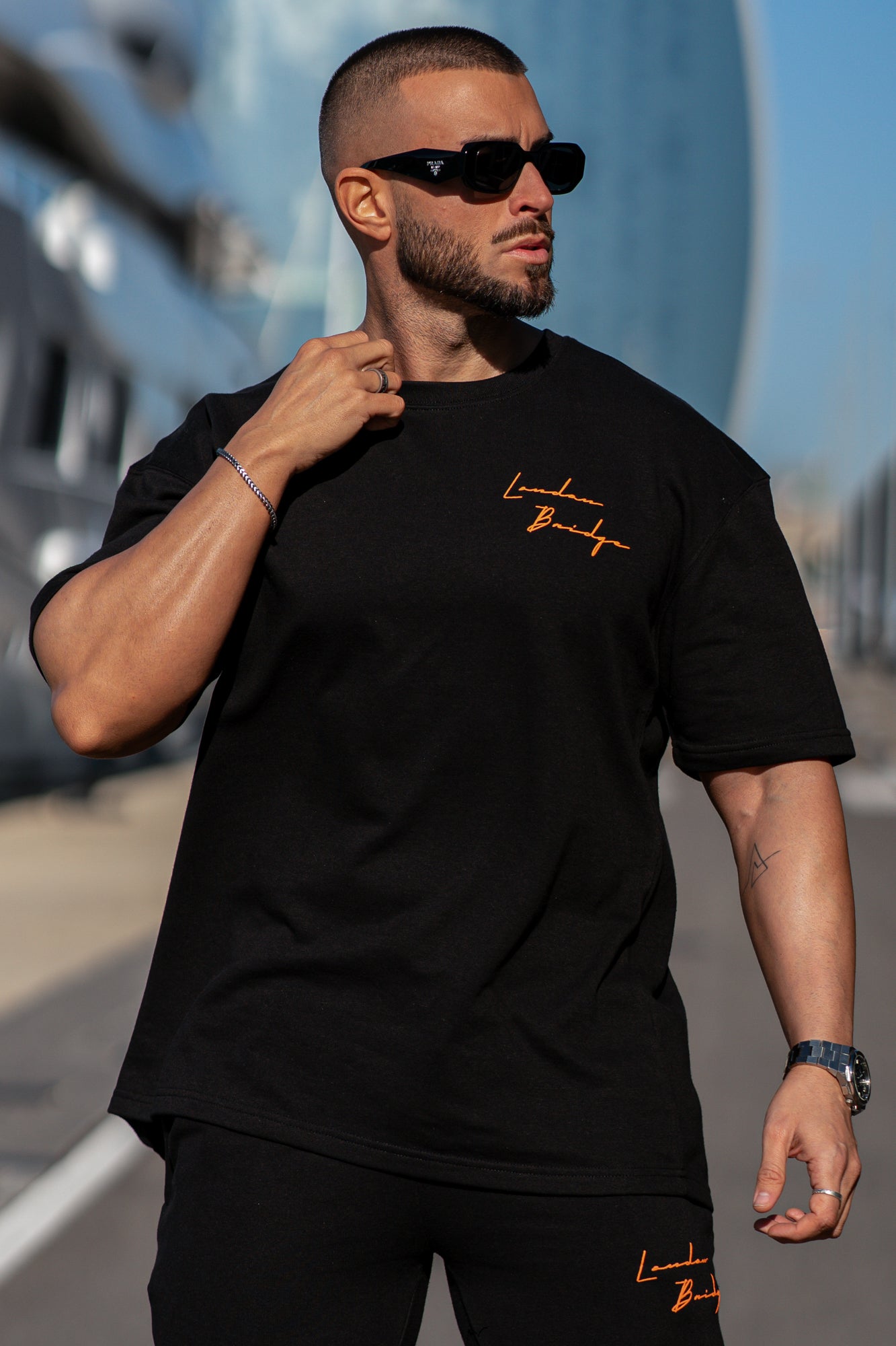 DropShoulder Signature Cotton Tee