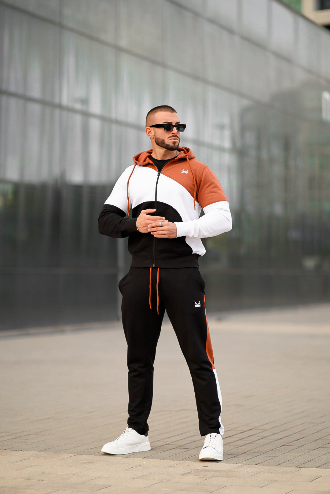 Brooklyn Cotton Hoodie - Peach