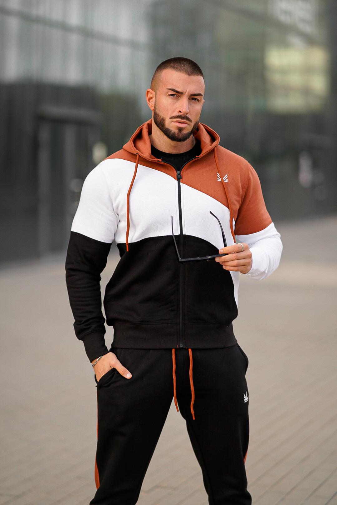 Brooklyn Cotton Hoodie - Peach