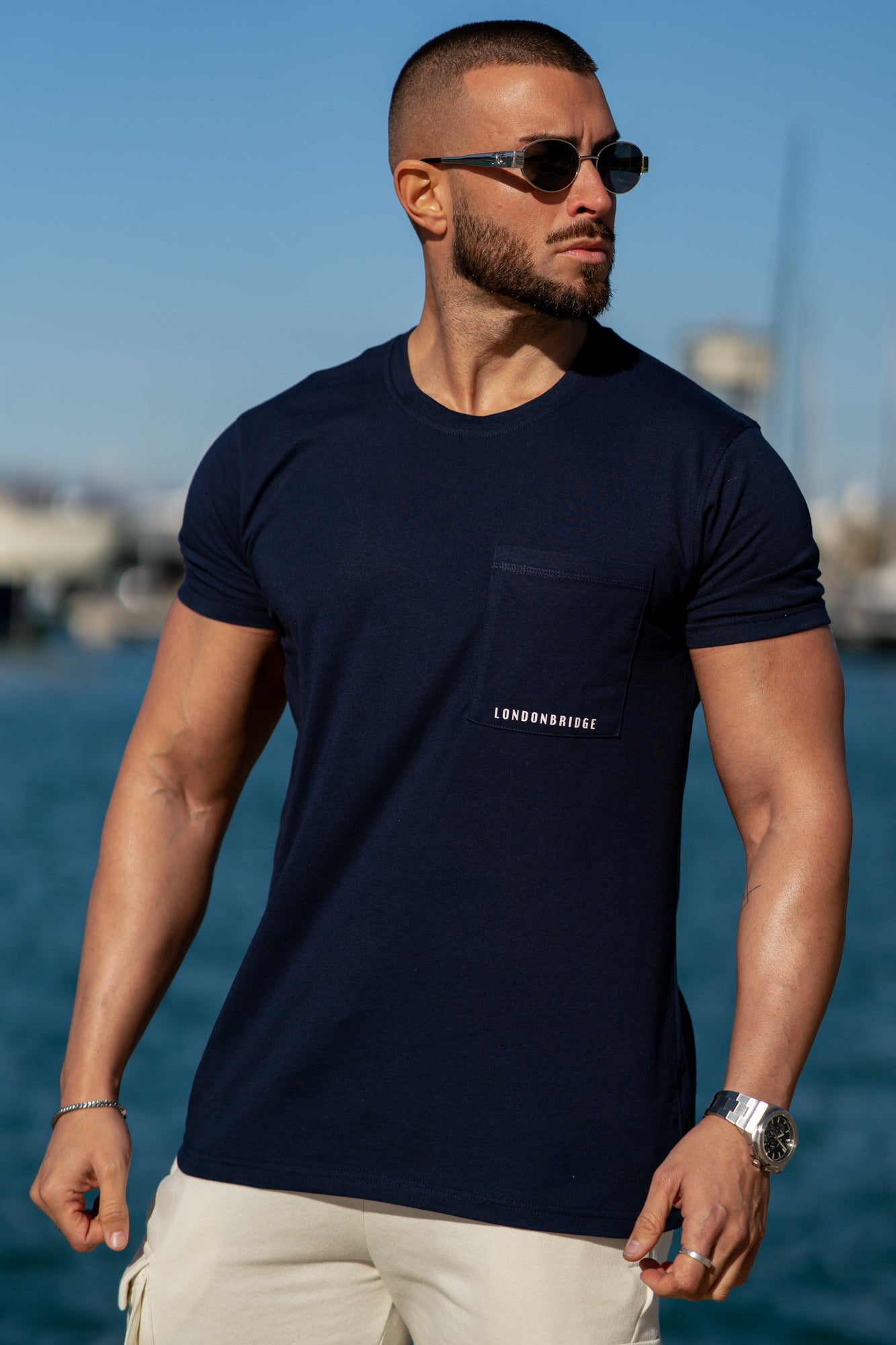 Tailored Pocket Cotton Tee