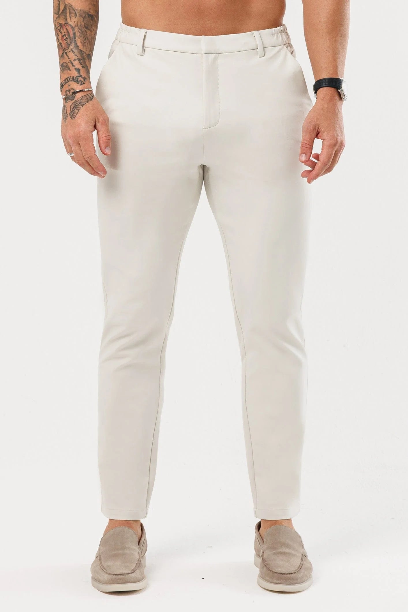 Hybrid SpandexDry Pants - Cream