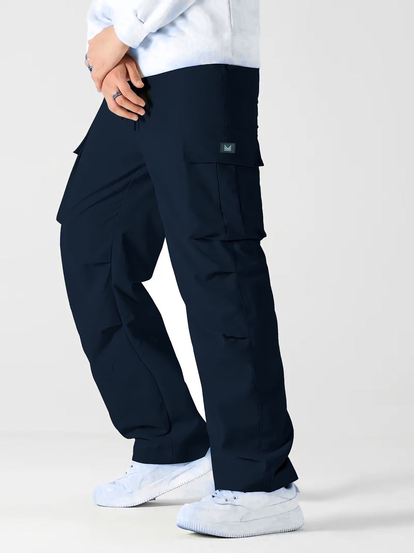 LooseFit Cargo SpandexDry Trouser - Navy
