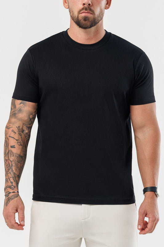 Essential Cotton T-Shirt - Black