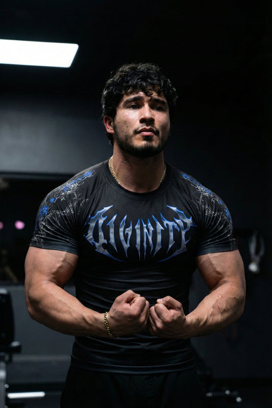 Werewolf Spandexdry T-Shirt - Blue-Black