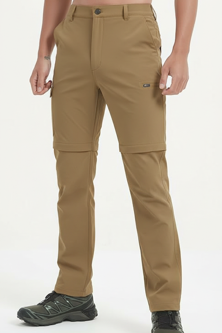 SpandexDry Golf Convertable Pants - Khaki