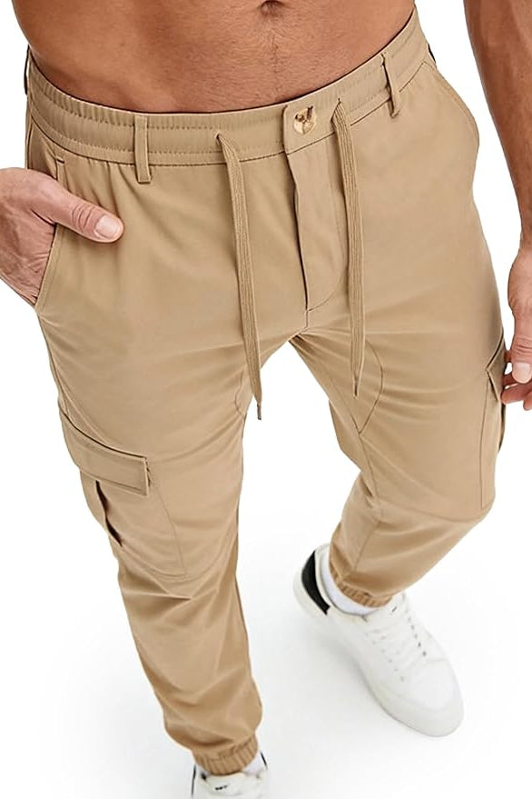 Cargo 4-way stretch SpandexDry Pants - Khaki