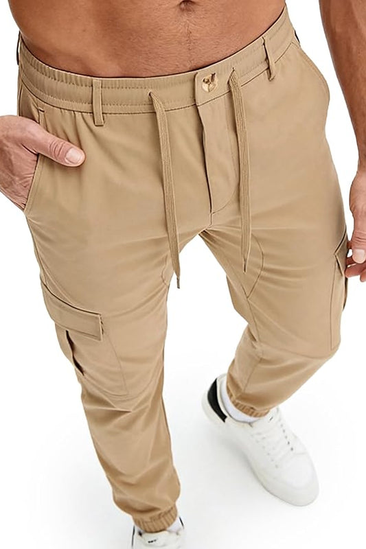 Cargo 4-way stretch SpandexDry Pants - Khaki