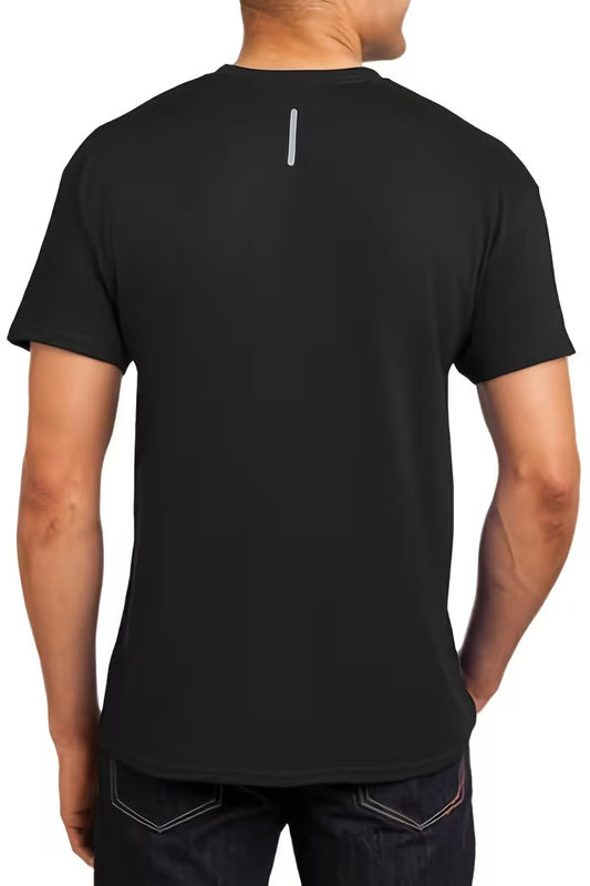 Bold SpandexDry T-Shirts - Black