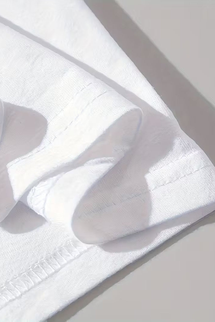 Ace Spandexdry Oversize T-Shirts - White