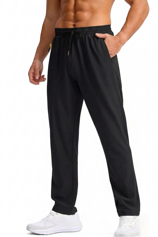 Straight Fit Spandexdry Trouser - Black