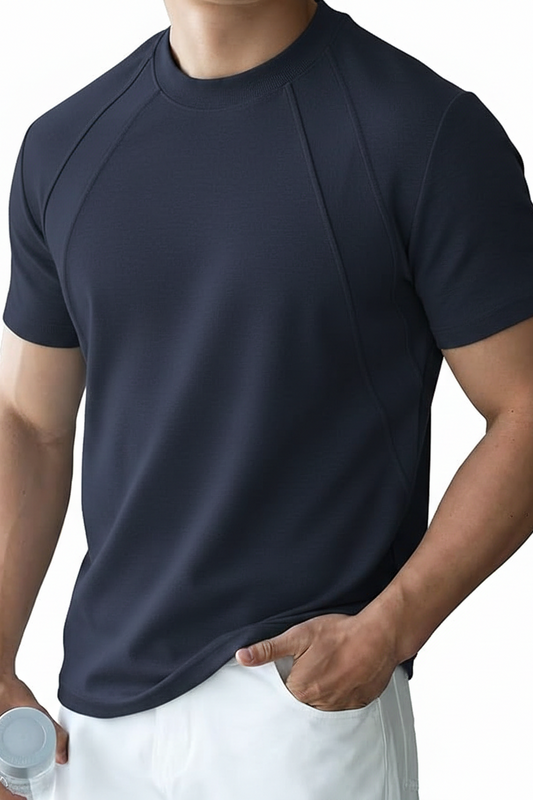 Roboc Spandexdry T-Shirts - Navy