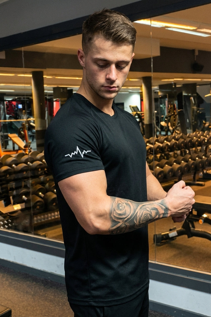 Bolt Spandexdry T-Shirts - Black