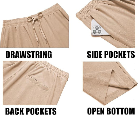 Classic Waffle Knit Trouser - Brown