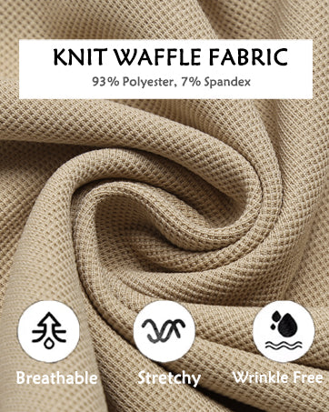 Classic Waffle Knit Trouser - Cream