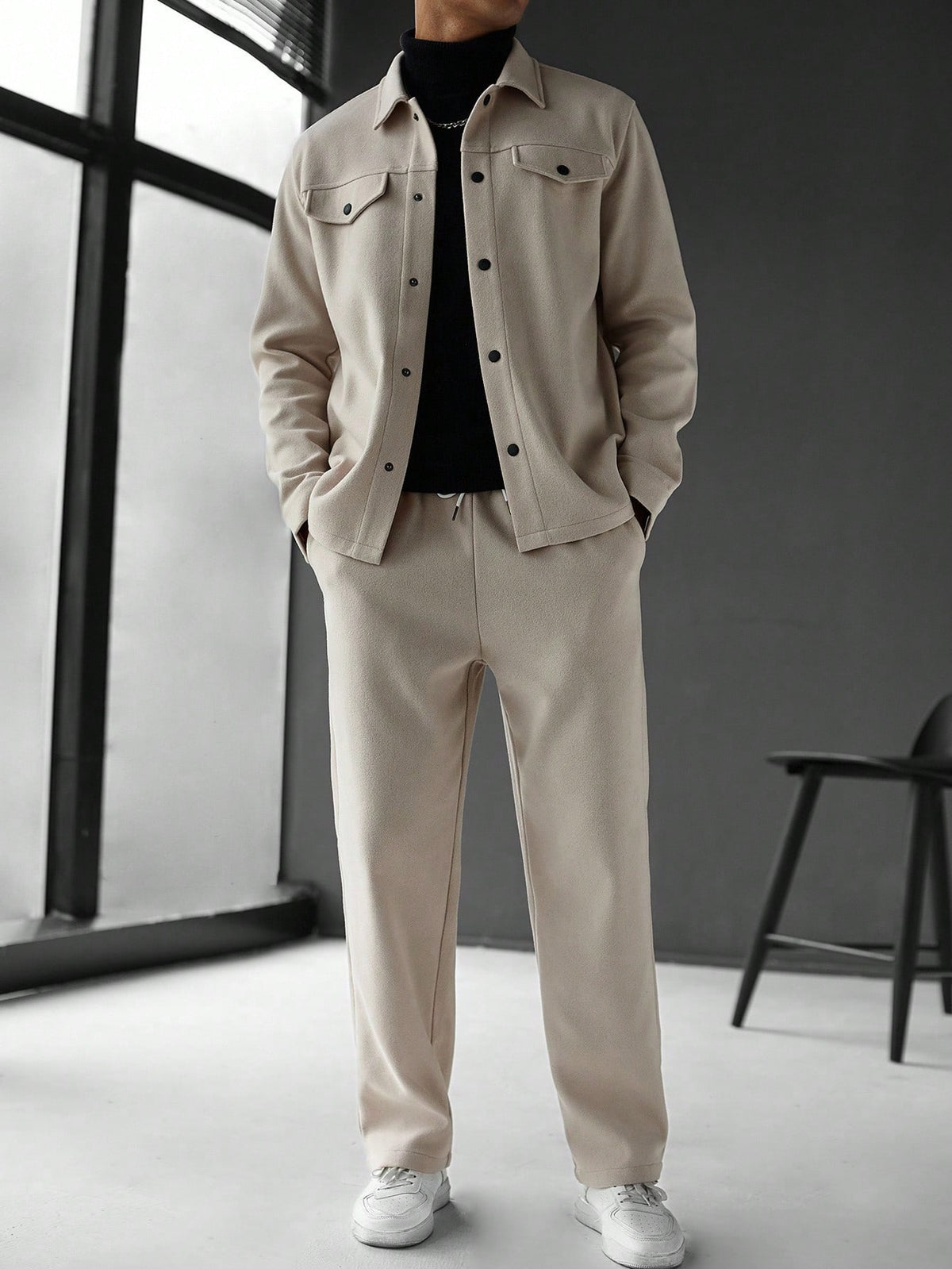 Luxe Tracksuit - Cream